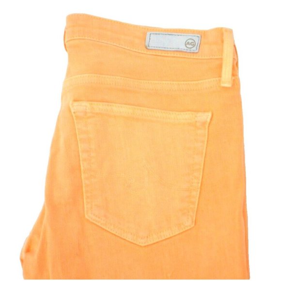 ADRIANO GOLDSCHMIED Women's The Legging Ankle‎ Super Skinny Jeans SIZE 26R Peach - Picture 2 of 10